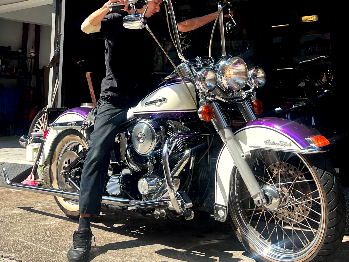 1993 Harley-Davidson Softail Heritage Chicano 👑 (🔴 SOLD)