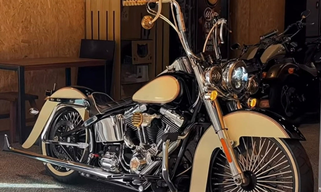 2008 Softail Deluxe 105th Anniversary FLSTN