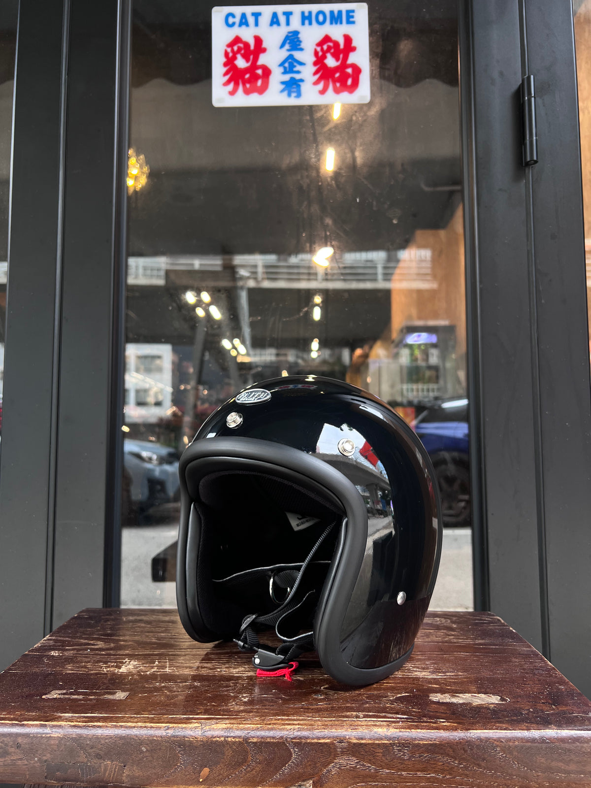 FAITH 500-TX Solid Color Low-Profile 3/4 Open-Face Helmet (Black)