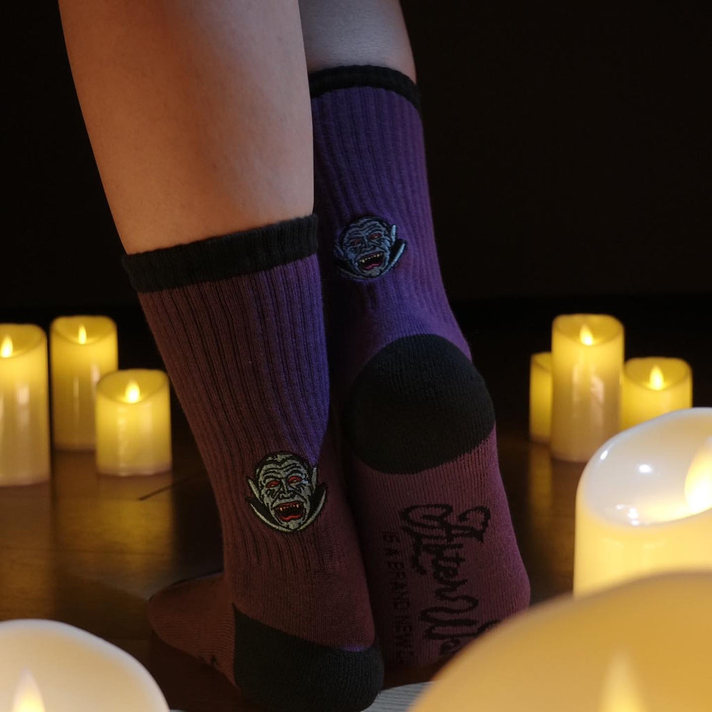 AFTERWORK "Halloween Limited Edition" Embroidered Crew Socks