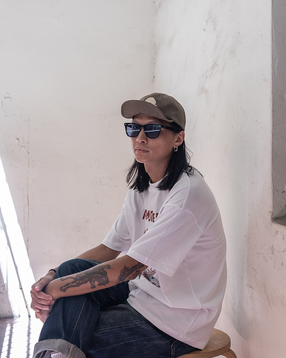 AFTERWORK SKULL HBT BASEBALL CAP (Army Green)