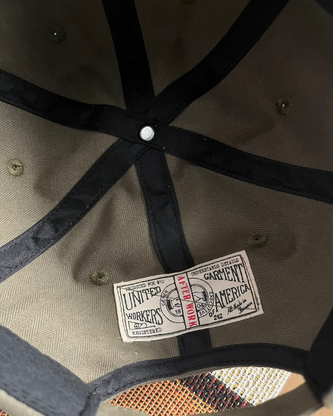 AFTERWORK SKULL HBT BASEBALL CAP (Army Green)