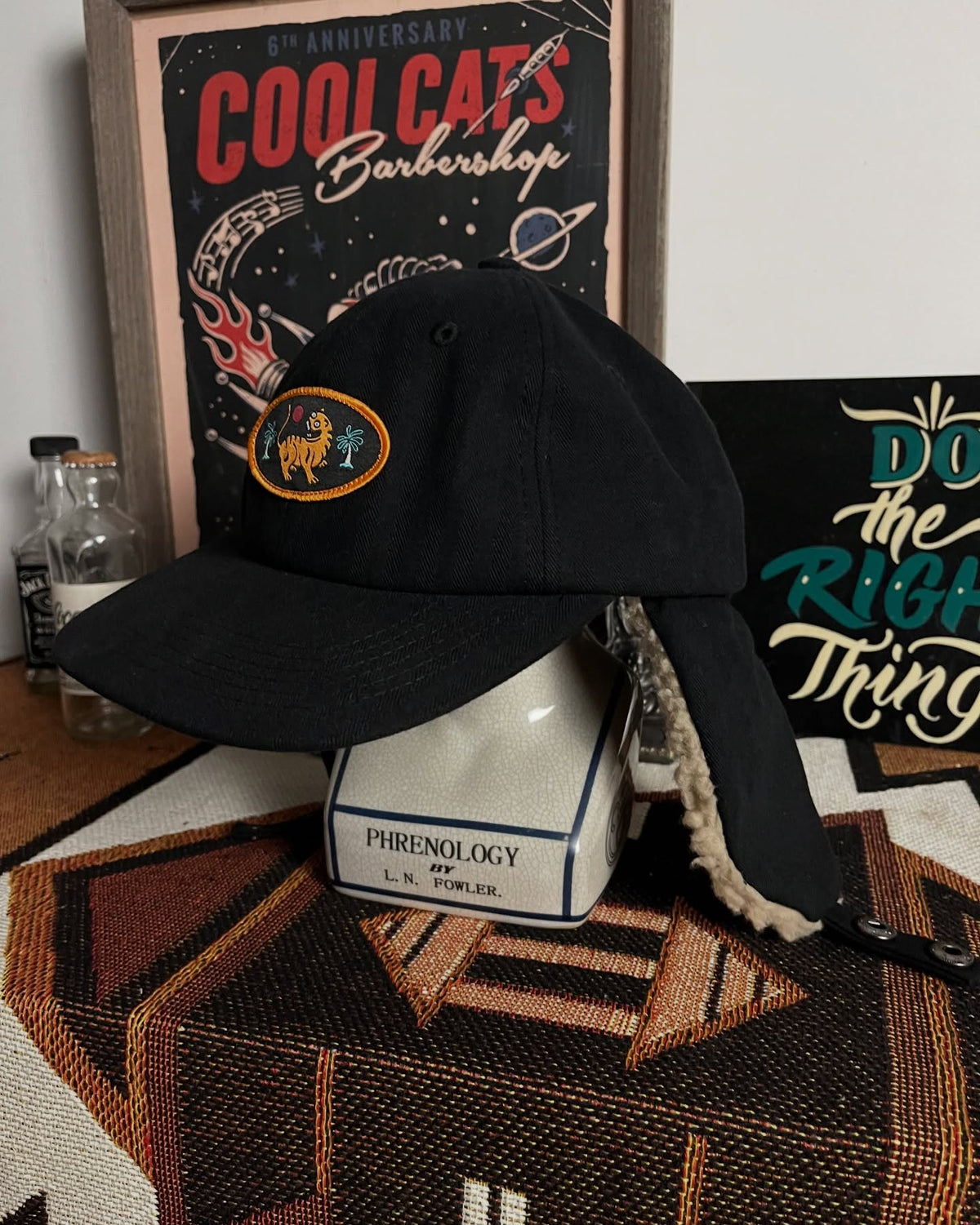 AFTERWORK All Season Flight Cap (Black)