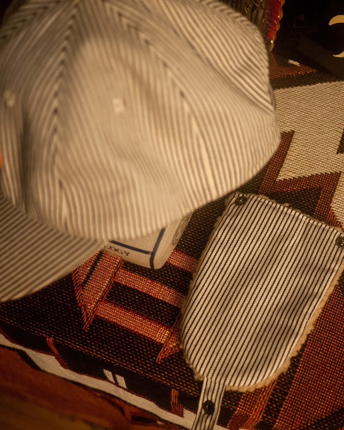 AFTERWORK All Season Flight Cap (Hickory with black striped)