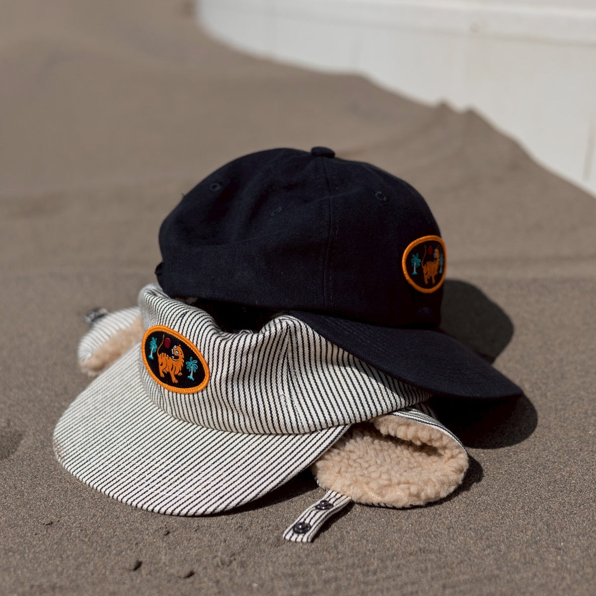 AFTERWORK All Season Flight Cap (Hickory with black striped)