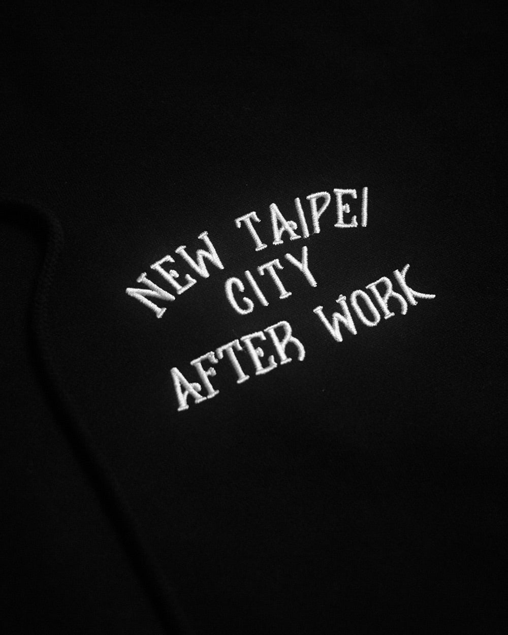 AFTERWORK New Taipei City of Dragon Hoodie (Black / Fully Embroidered Design)