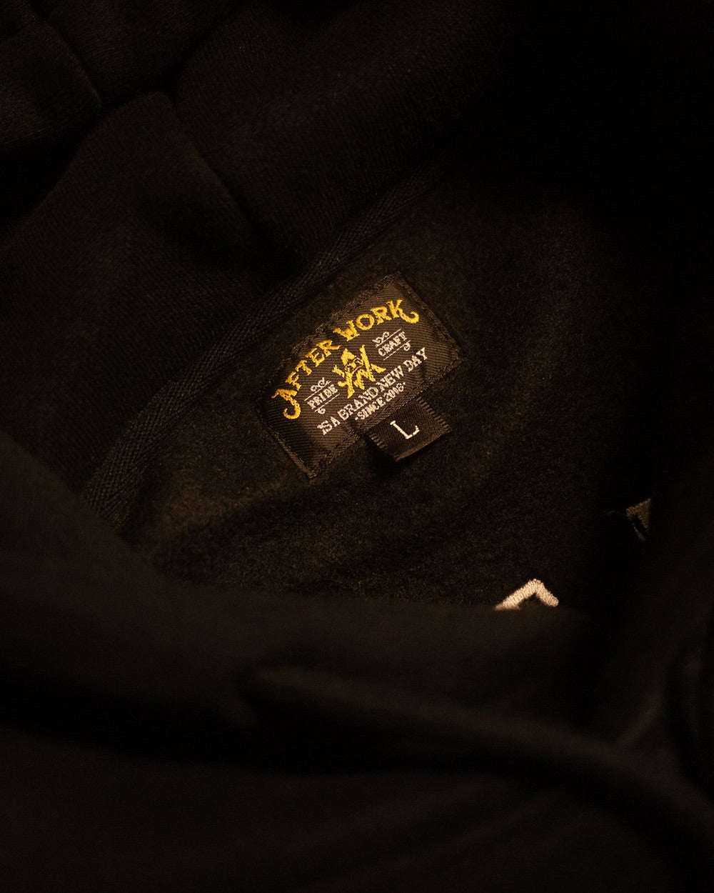 AFTERWORK New Taipei City of Dragon Hoodie (Black / Fully Embroidered Design)