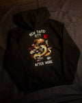 AFTERWORK New Taipei City of Dragon Hoodie (Black / Fully Embroidered Design)
