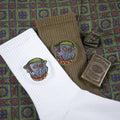 AFTERWORK "Bulldog" Embroidered Crew Socks