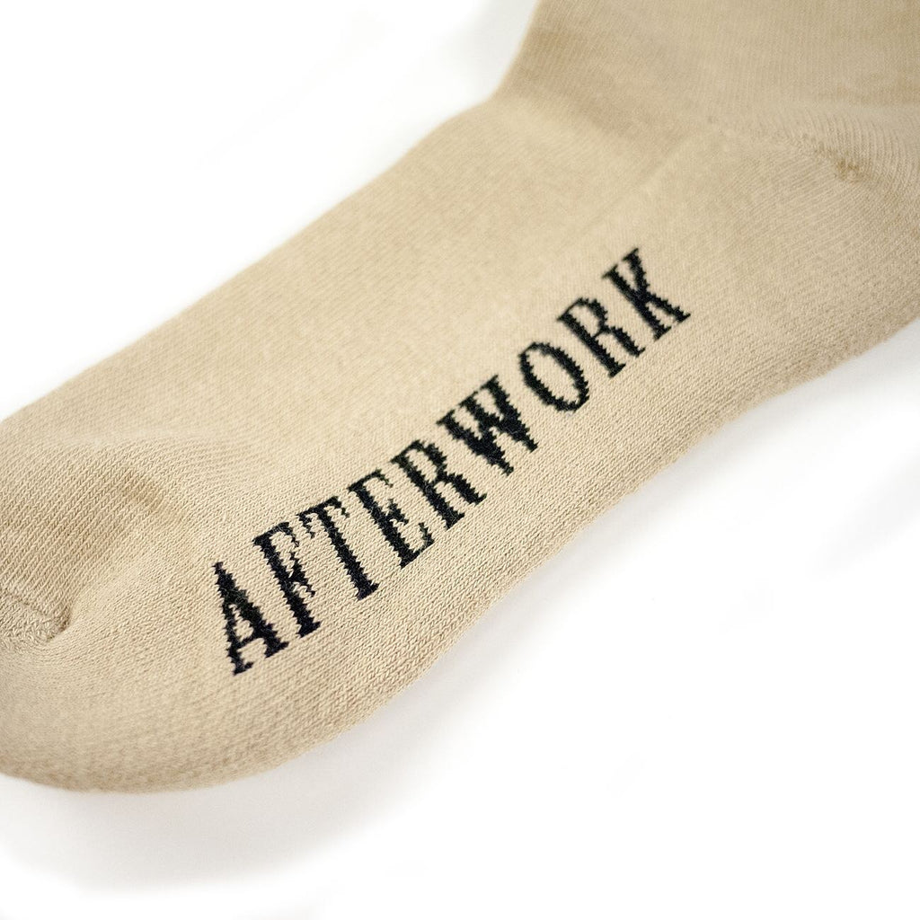 AFTERWORK "Tribal Wolf" Embroidered Crew Socks